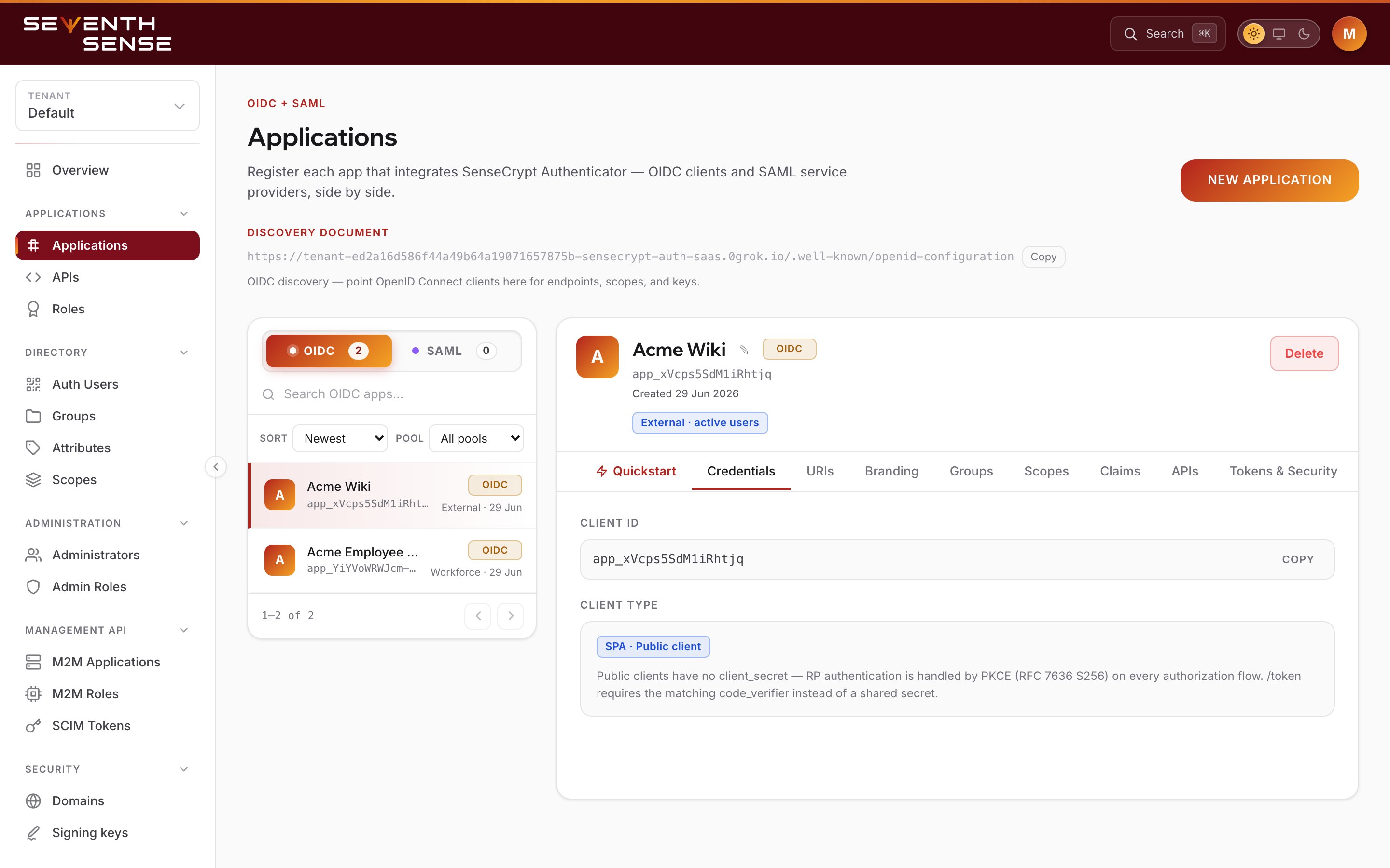 Your application, protected by SenseCrypt