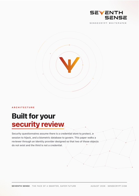 Cover of the SenseCrypt whitepaper Built for your security review
